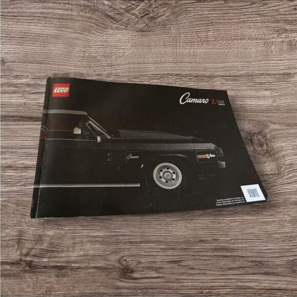 LEGO MANUAL ONLY 10304 Chevrolet Camaro Z28 1969 ICONS NO BRICKS OR PARTS - Picture 1 of 2